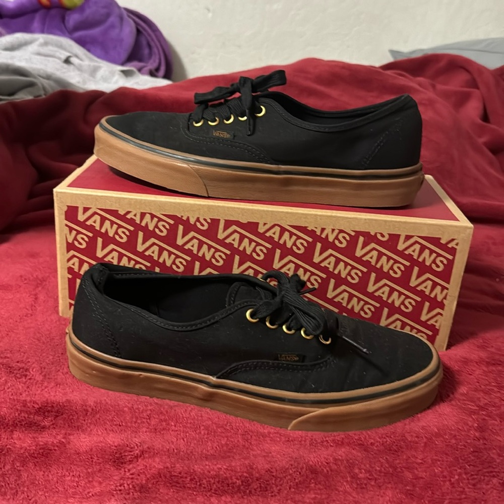 Vans black/rubber